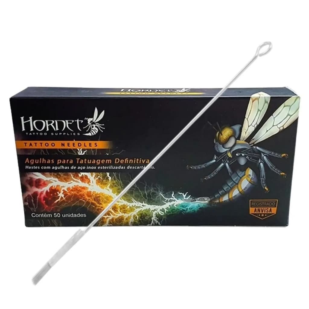 Agulhas 05 ou 10 UND Tattoo Tatuagem Hornet Profissional