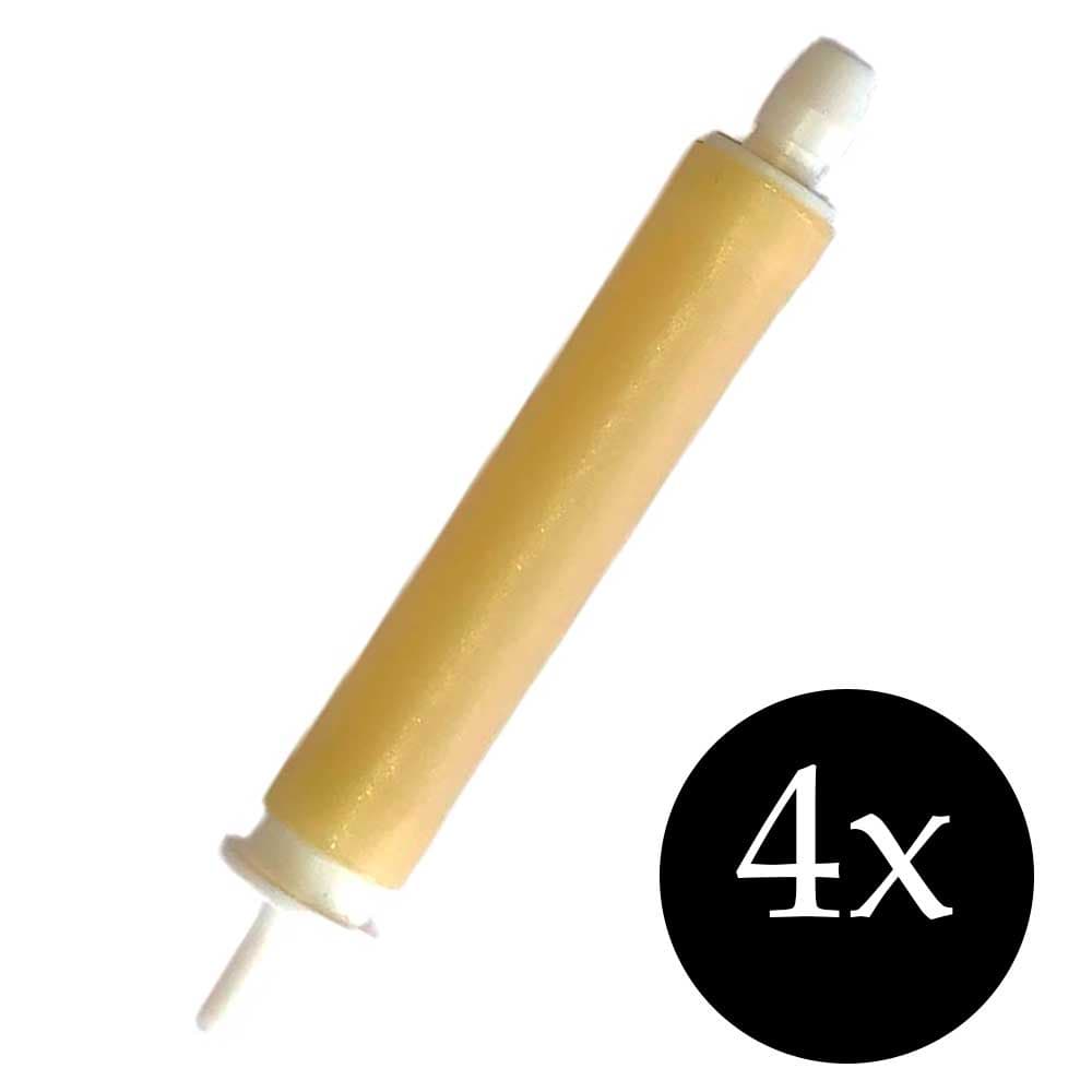Kit com 4 Válvulas dosadoras reservatório dispenser suporte saboneteira sabonete sabão líquido gel Velox Invoq Premisse