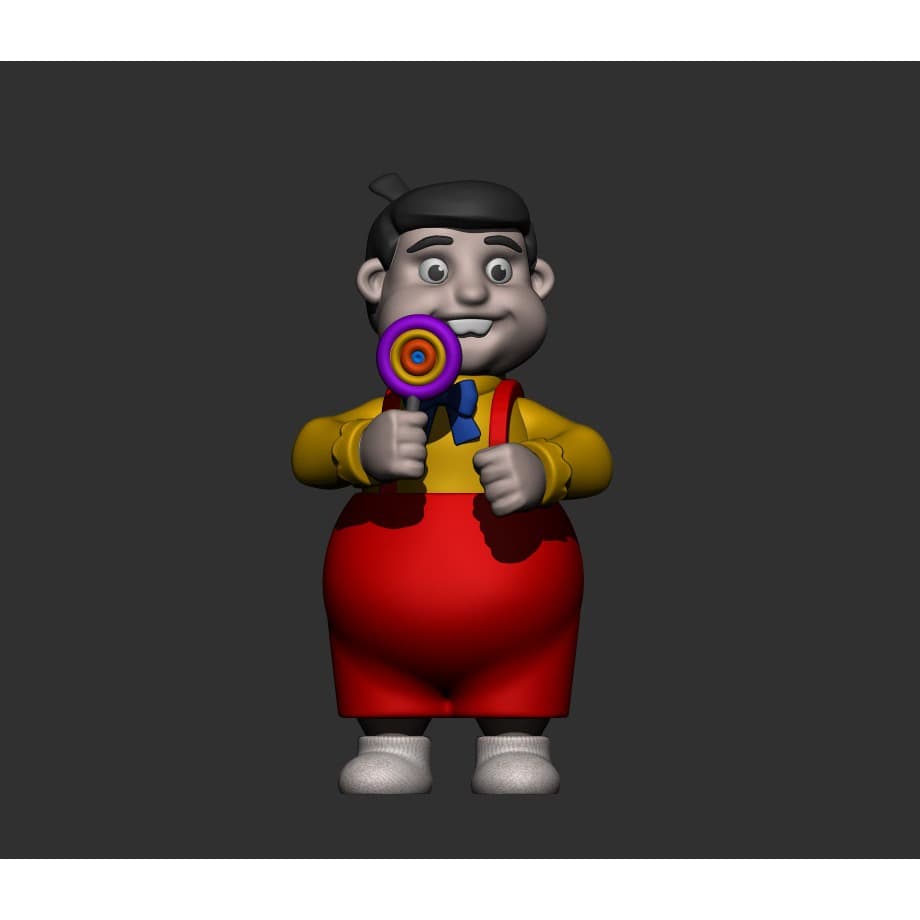 Estátua do Nhonho - Chaves - Impressão 3D
