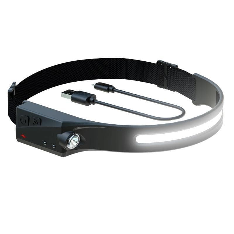 XPG+COB Vermelho E Branco Luz Leve Tipo Running Luz Ao Ar Livre Grande Luz De Inundação Intensidade Leve Farol