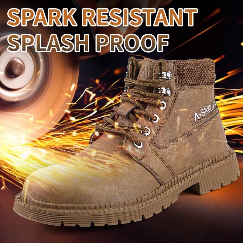 Sapatos de Segurança de Alta Segurança Sapatos de Trabalho Botas de Segurança para Serviço Pesado Sapatos de Trabalho Anti-esmagamento Sapatos de Trabalho Anti-perfuração Sapatos de Trabalho Anti-perfuração Sapatos de Trabalho Anti-perfuração Sapatos de T