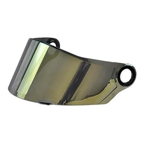 Viseira Ls2 Ff358 Ff396 Dourada Polivisor Anti Risco