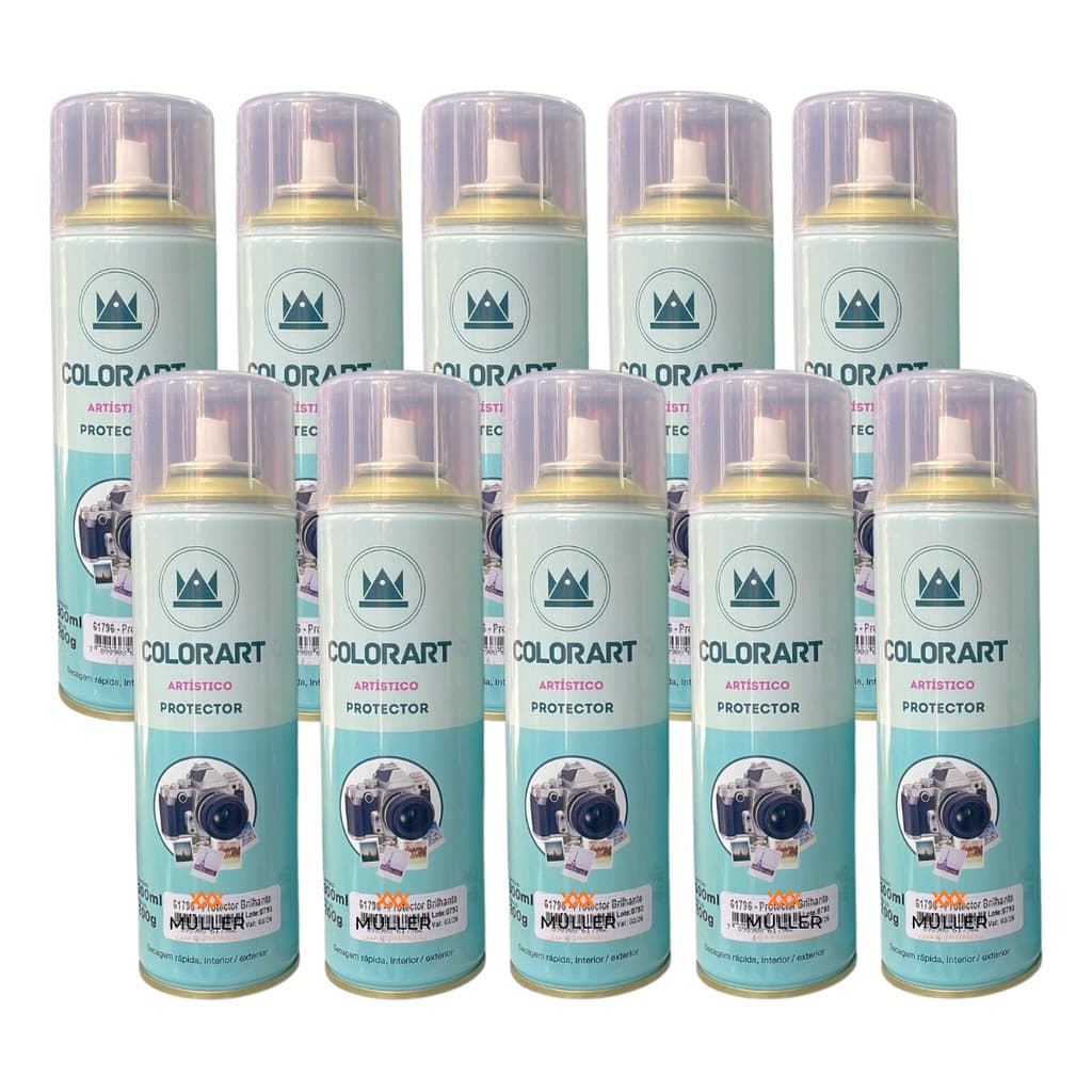 12 Protector Spray Verniz Impermeabilizante Foto Papel Gesso