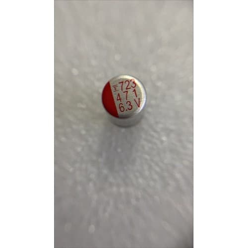 Capacitor Eletrolítico 471uf 6.3v - Kit C/ 10 Peças