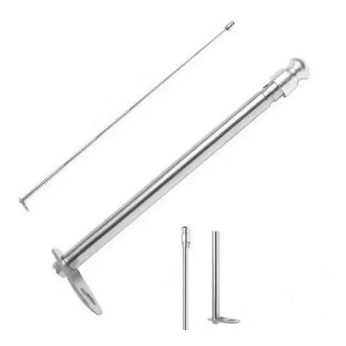 Antena 6 Estagio Retrovisor Corta Pipa Cromado Resistente