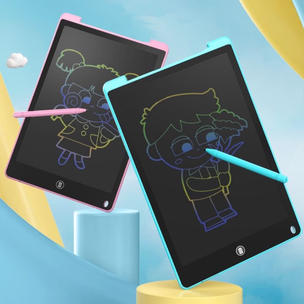 Lousa Mágica Tela Lcd Tablet Infantil De Escrever E Desenhar Tem 8.5 E 10 E 12 Polegadas