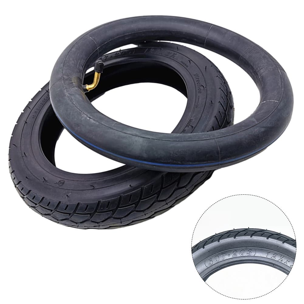 Pneu/Tubo Interno 12-1/2 \ " x 2 4 (57-203/62) Conjunto De/Externo Para Scooter Elétrica