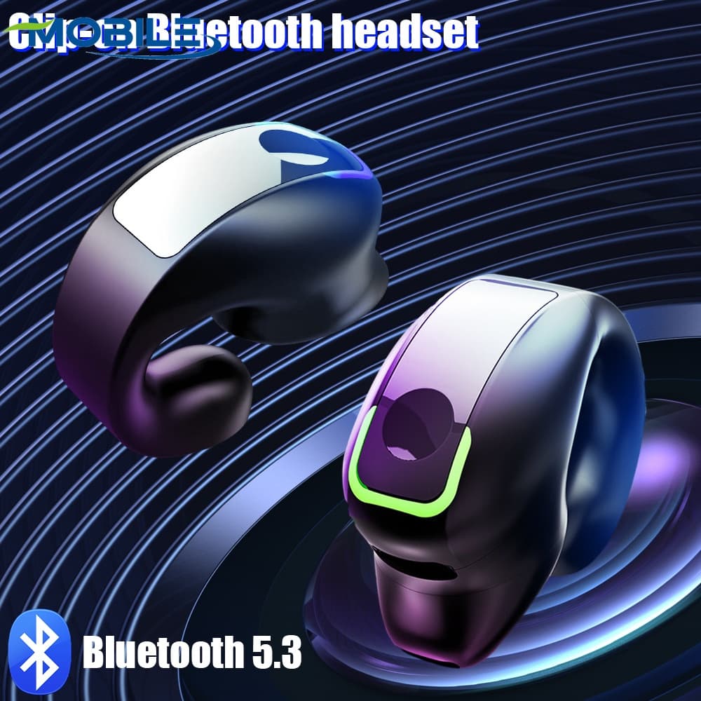 Fone De Ouvido Estéreo HiFi Sound Earbuds/V5.3 Redução De Ruído/Esportes Comerciais Bluetooth Leve Tipo Gd28 Sem Fio