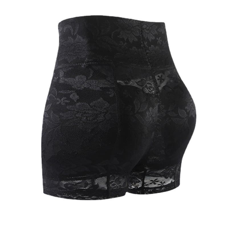Calcinha De Quadril Acolchoada De Cintura Alta Controle Roupa Íntima Falsas Cuecas De Rabo Elevação Feminina Boxer
