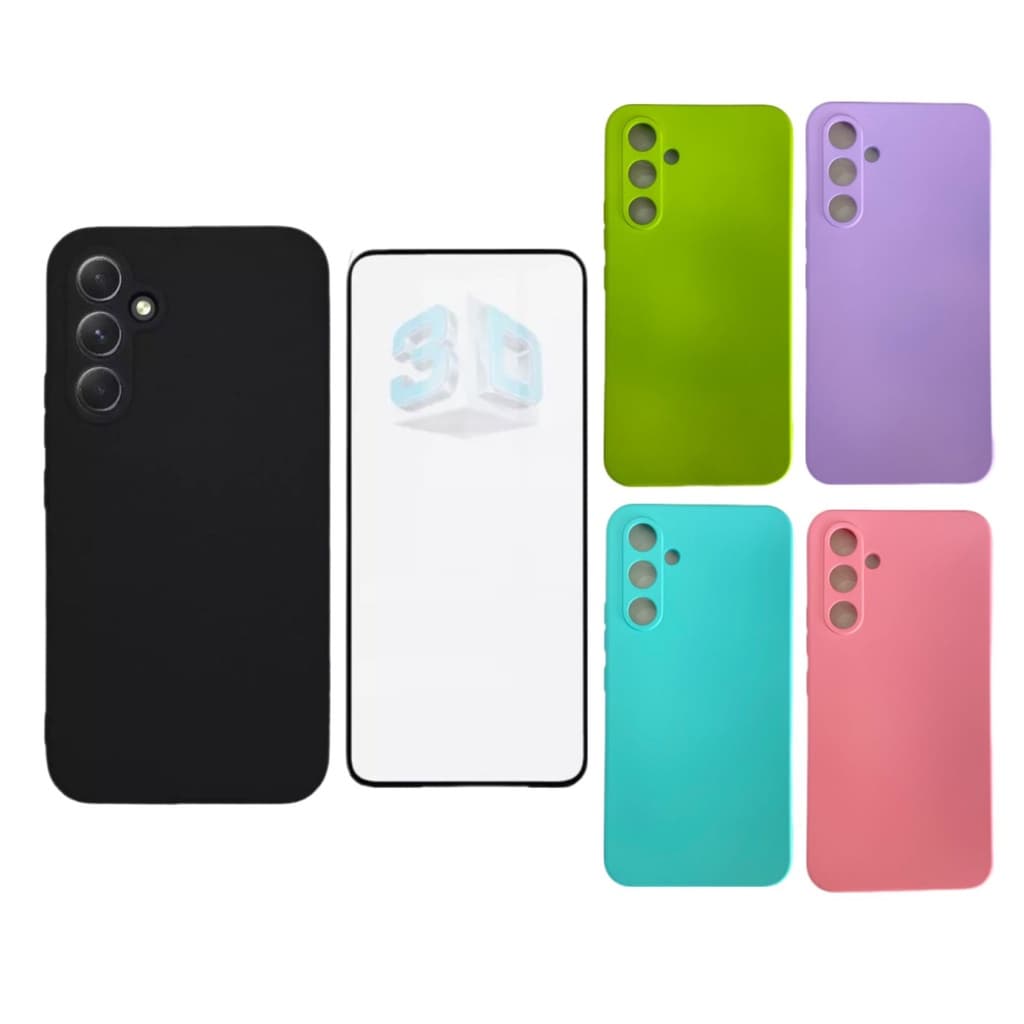 Capinha Capa de Celular compatível Galaxy A14 + Película 3D