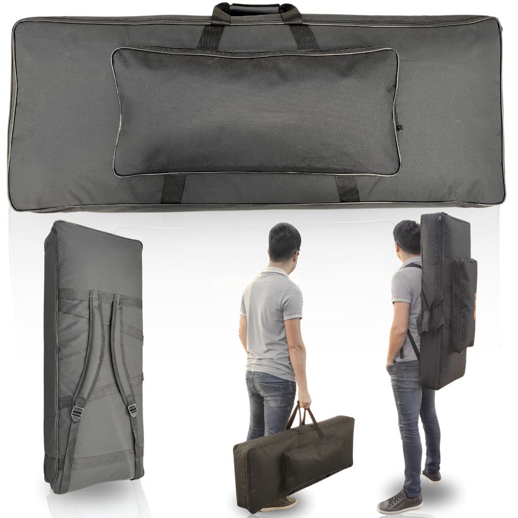 Capa Bag Mochila Bolsa Estojo Acolchoada P/ Teclado Top EX50