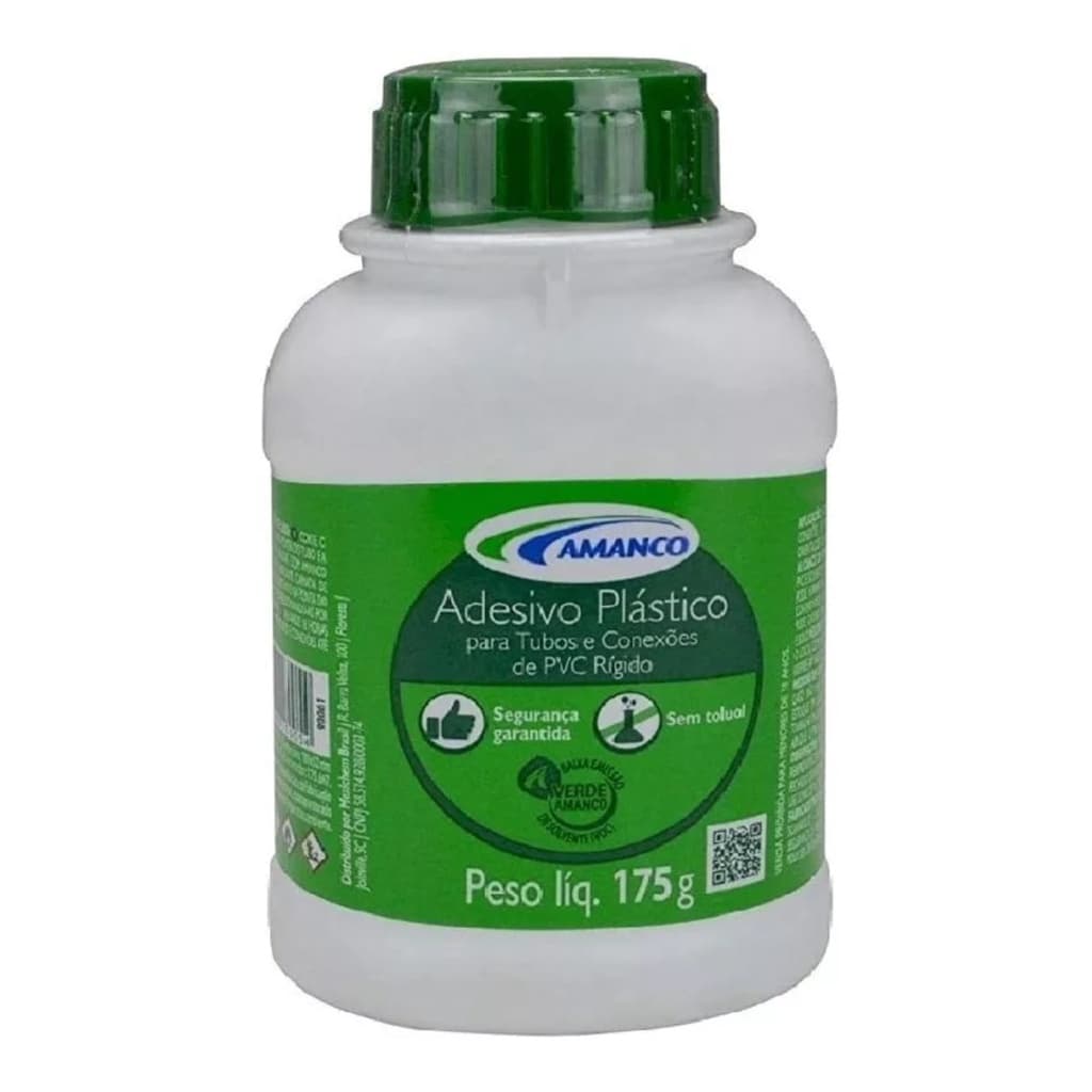 Adesivo PVC 175G Amanco Com Pincel