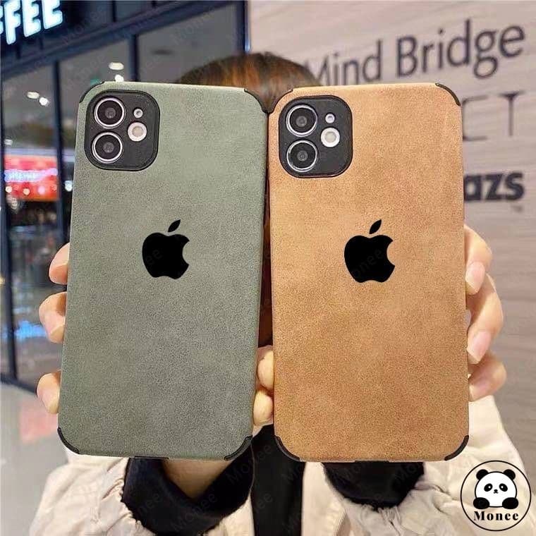 Monee Capa Flexível Pele De Cordeiro Antiqueda Case Capa Capinha De Celular Para iPhone 11 12 13 14 15 Pro Max