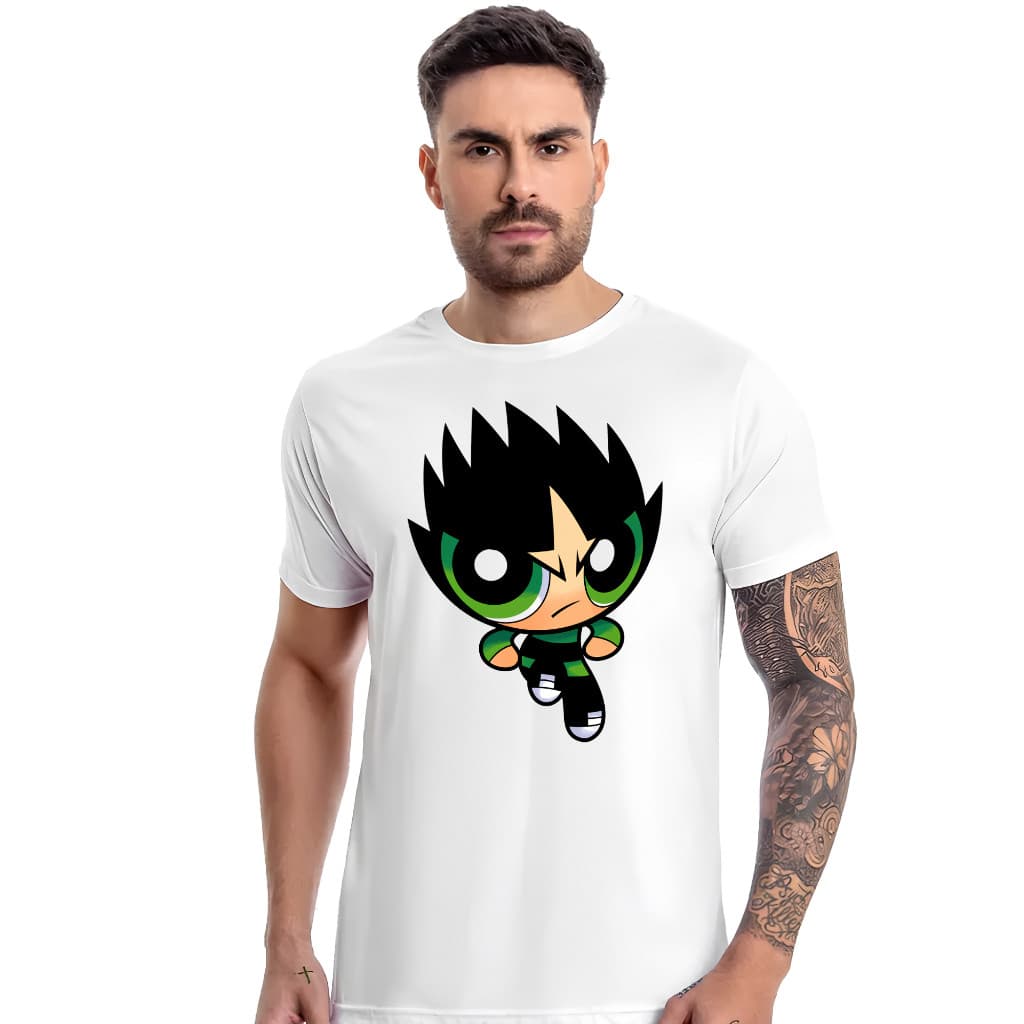 Camiseta unissex Docinho - Desenho Super Poderosas