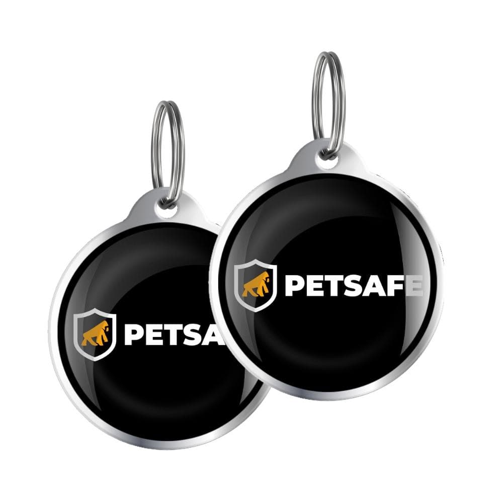 Kit 2 Unidades Pingente Tag de Identificação para Coleira de Cães e Gatos com QRCode PetSafe Gshield