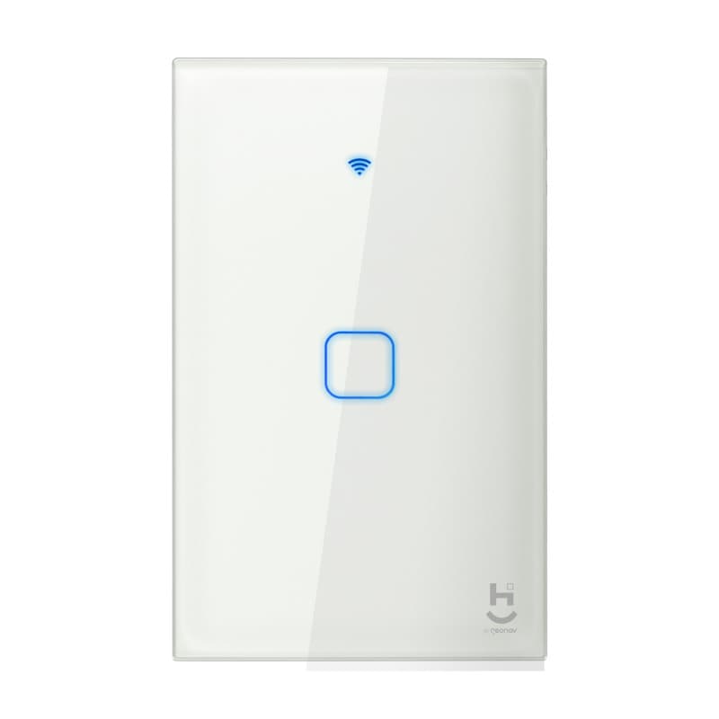 Interruptor Inteligente Touch P/Automação C/1 Botão HIINT1C Geonav