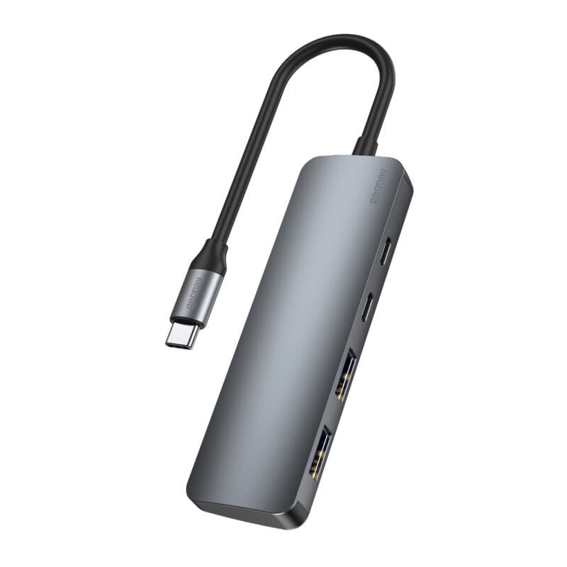 HUB 4X1 USB-C Adaptador UCA12 Geonav