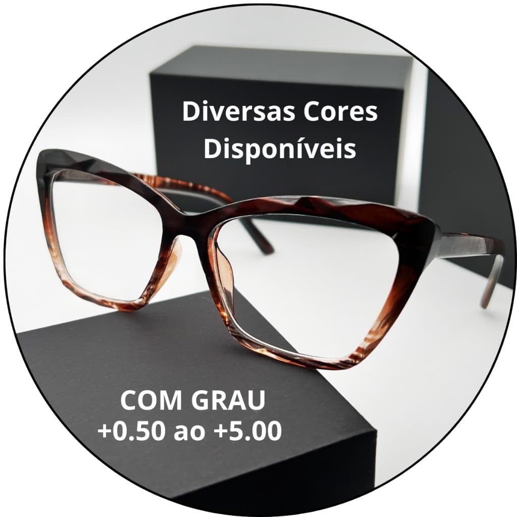Óculos De Leitura Com Grau Para Perto Gatinho Diamante Feminino Descanso TR90 Resistente Presbiopia Lentes Prontas