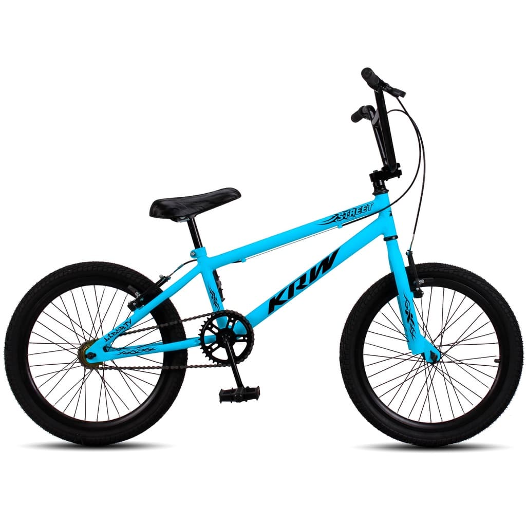 Bicicleta Infantil Aro 20 Aero KRW BMX Cross V-Brake Sem Marchas