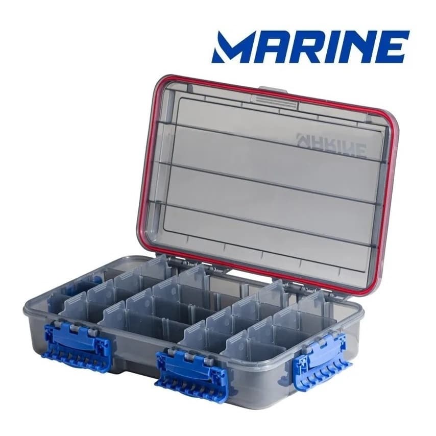Estojo De Pesca Iscas Anzois Pesca Imermeavel Marine Sports Tackle Box 16 Divisoes Mwr358