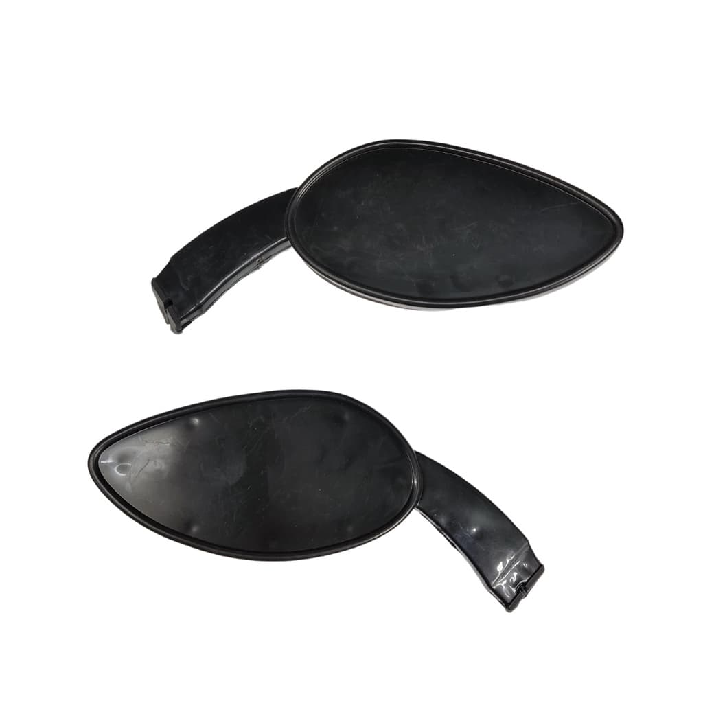 Par Retrovisor Preto Moto GP GT GT2 Turbo Bandeirante Original