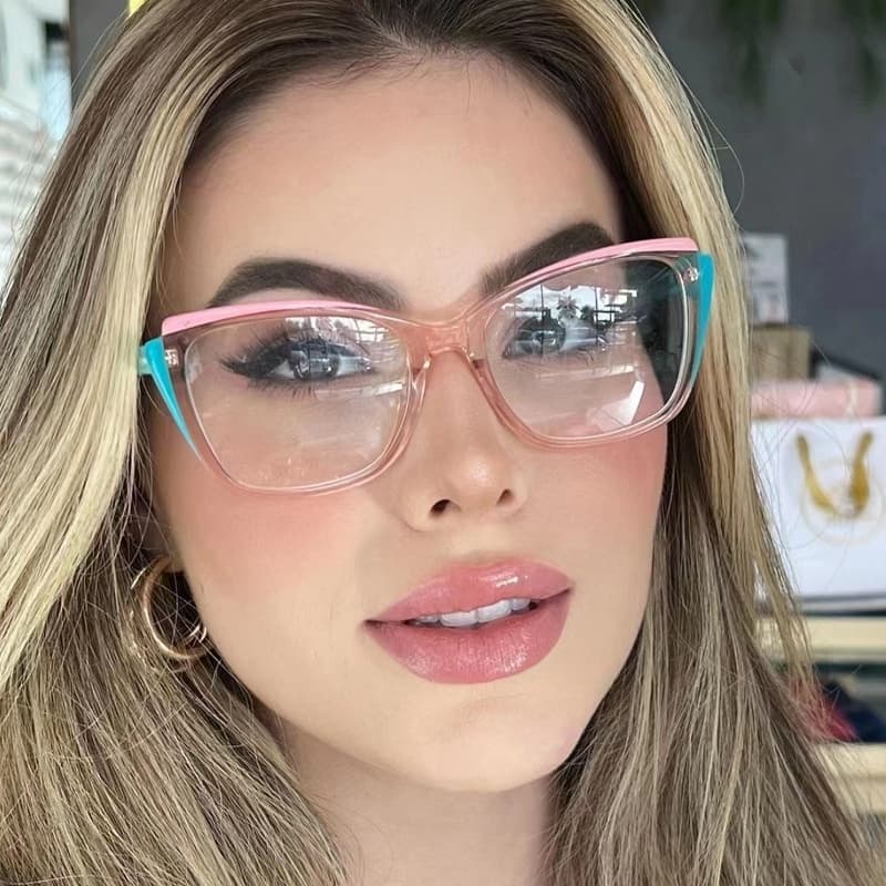 Óculos De Proteção Para Os Olhos De Gato Mulheres Impressos Coloridos Homens Computador Unisexo Feminino