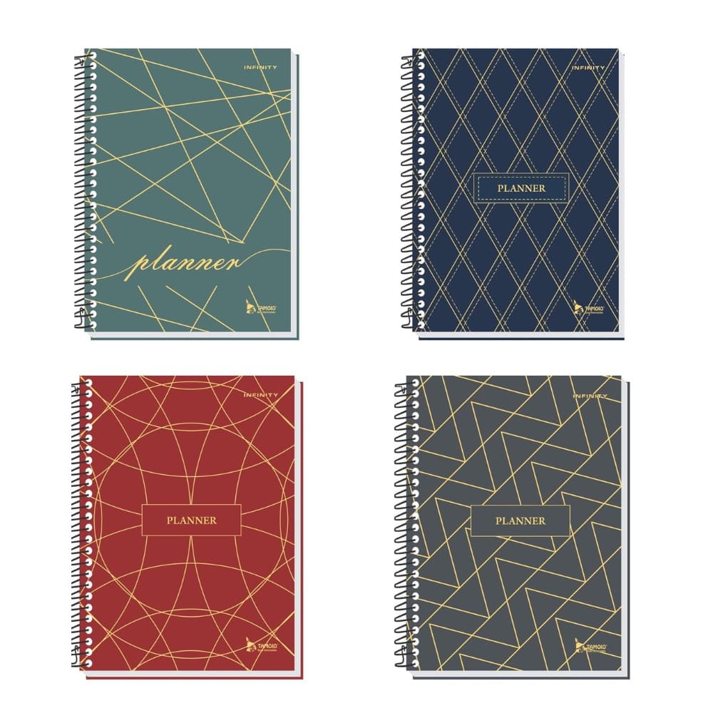 Agenda planner permanente TAMOIO infinity espiral 96fls