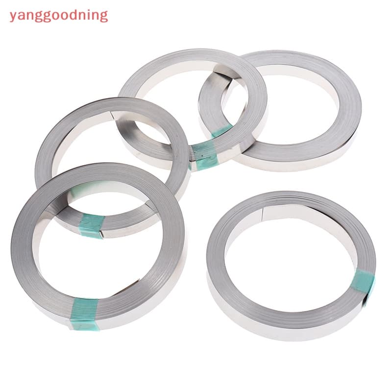 (YGN) 10M 6mm 8mm x 0.1/0.12/0.15 Fita De Níquel Para Li 18650 Spot