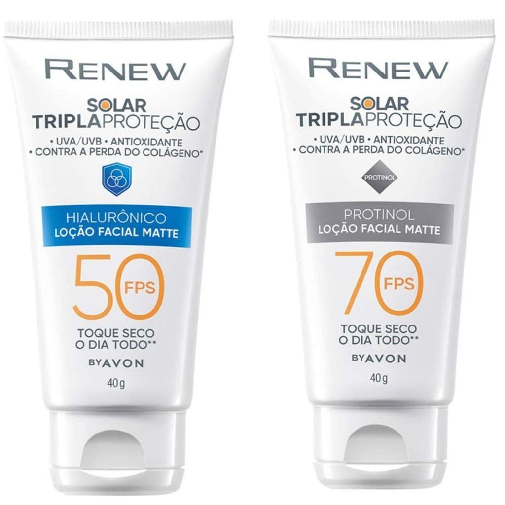 Protetor Solar Renew Fps Avon 40g cada