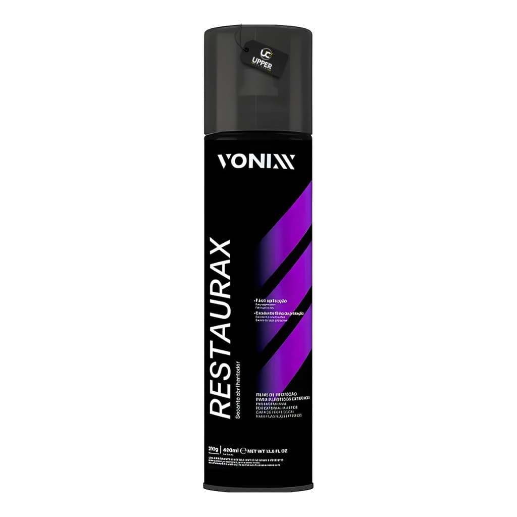 RESTAURAX RESTAURADOR DE PLÁSTICOS EXTERNOS AEROSSOL 400ML - VONIXX