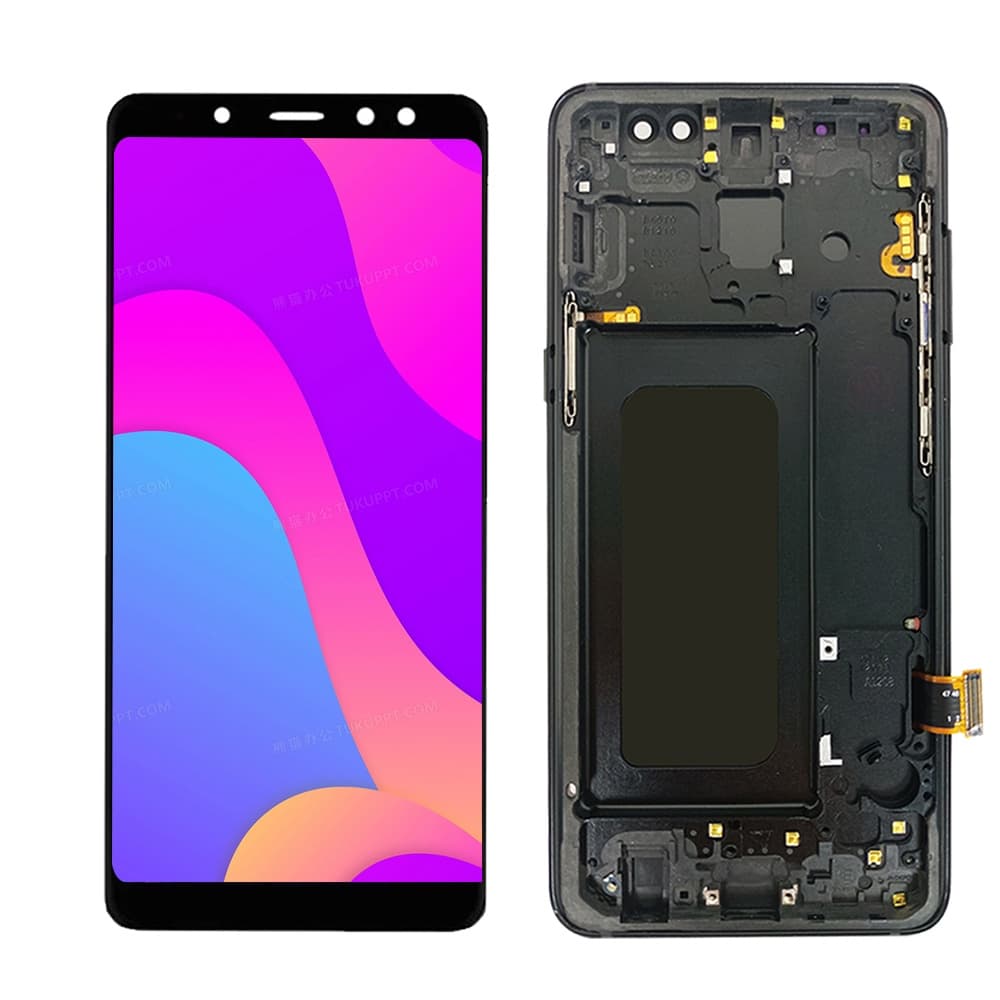 Frontal Tela A8 2018 Incell&Oled SM-A530F Display Touch Lcd Com Aro