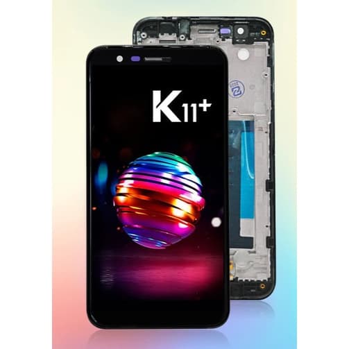 Frontal Display K11+&K11 Plus Compativel LMX410 Touch Tela Lcd Com Aro