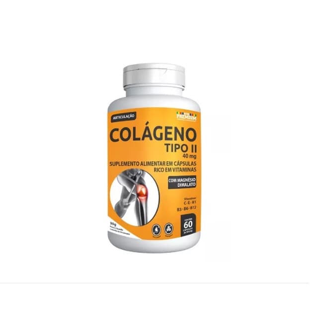 Colágeno Não Hidrolisado Tipo 2 De 40mg - Vita Premium
