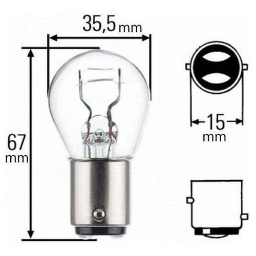 Lâmpada Luz De Freio Suzuki Burgman I 125cc