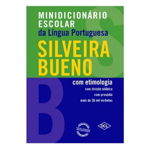 MINI DICIONARIO SILVEIRA BUENO EDITORA DCL