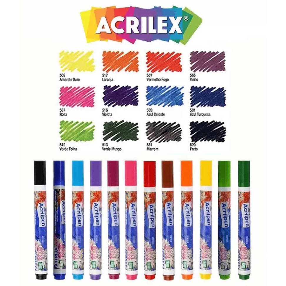 Marcador para Tecido Acrilpen