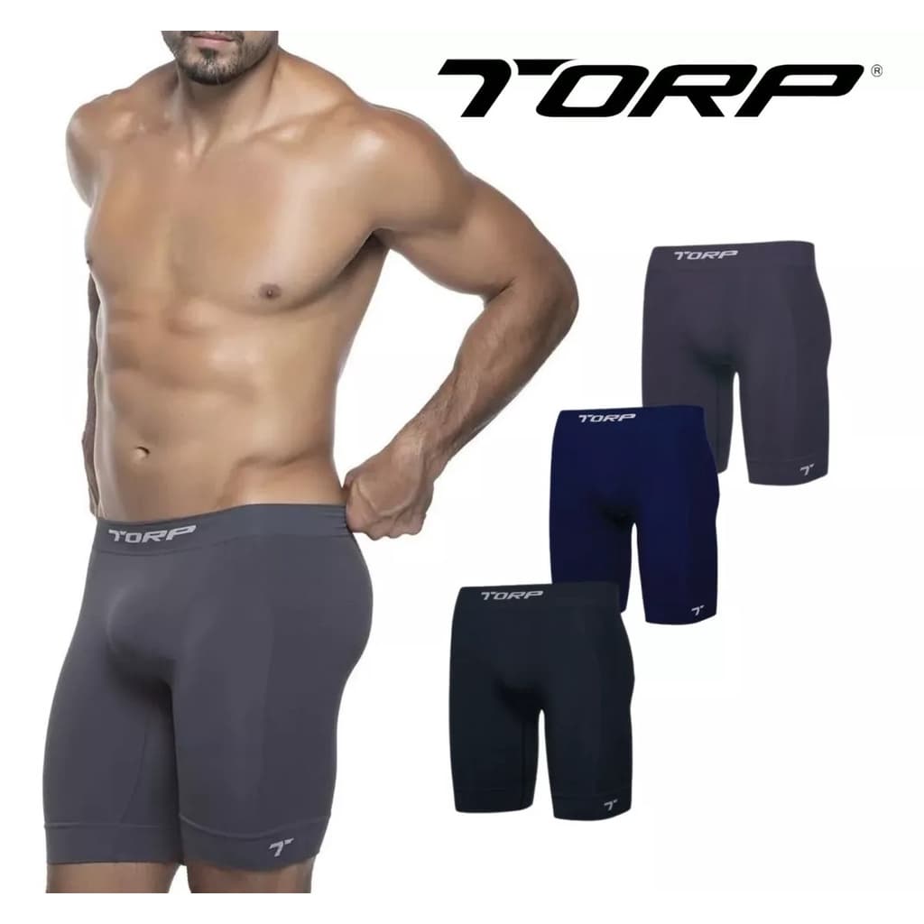 1 a 4un. Bermuda Térmica Masculino Corrida E Alta Compressão Torp