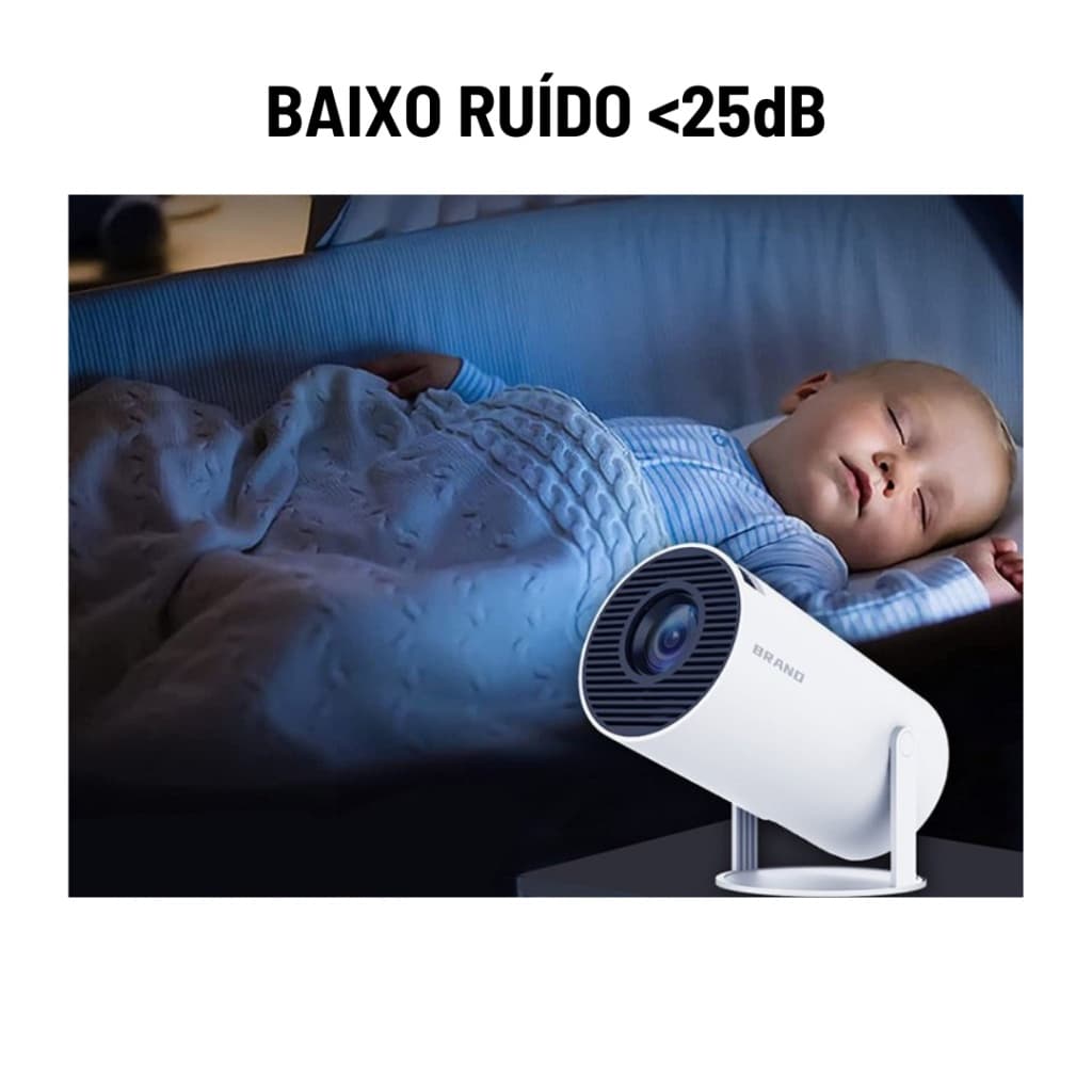 Projetor 150 Polegadas Celular Wifi e Bluetooth HY300  110/220 | Envio Imediato