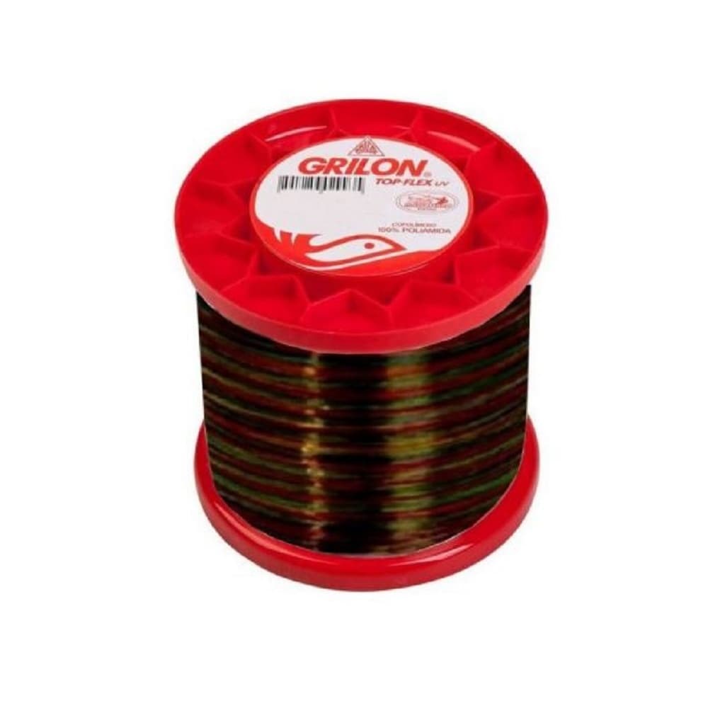 Linha De Pesca Grilon 250 Gramas 0,45 Mm 1270 Mts Multicolor
