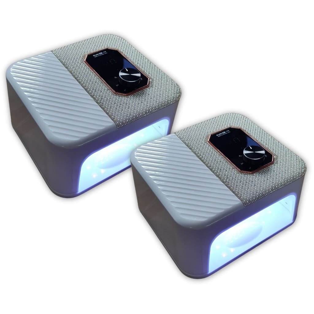 Kit 2 Cabines Profissional Unhas Gel SunAB13 45Leds 288w Bivolt