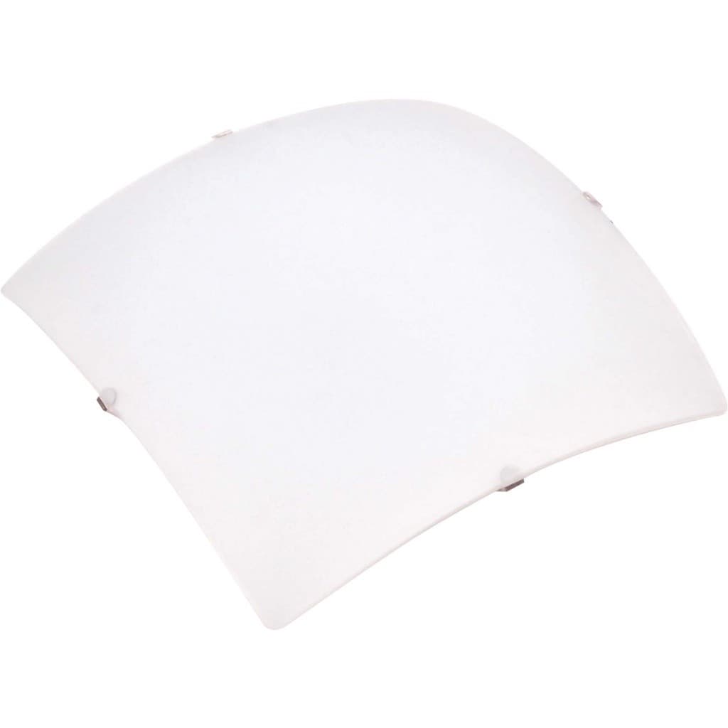 LUMINÁRIA PLAFON TASCHIBRA SOLARI E-27 QUADRADO BRANCO