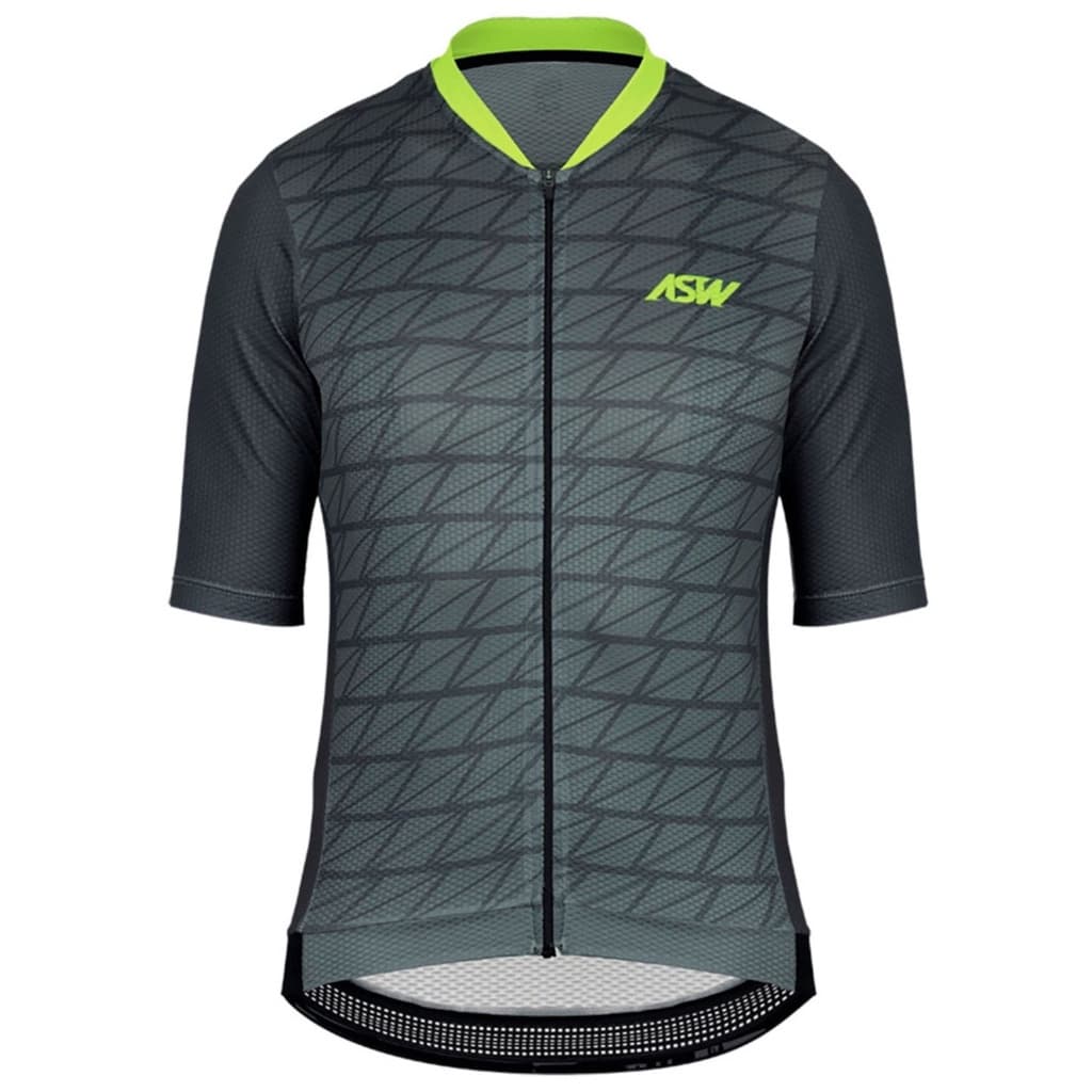 Camisa Asw Masculina Flow Incept Cinza Bike Ciclismo Ciclista Esporte Proteção UV Sport Camiseta Esportiva