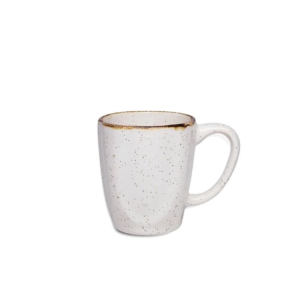 1 Caneca Café Chá Ryo Maresia 260ml Oxford Porcelanas Areia Café Linha Premium Mesa Posta