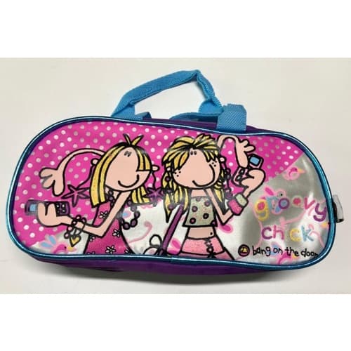 Estojo Escolar Bangon The Door Violeta - Luxcel - Ei30006bd