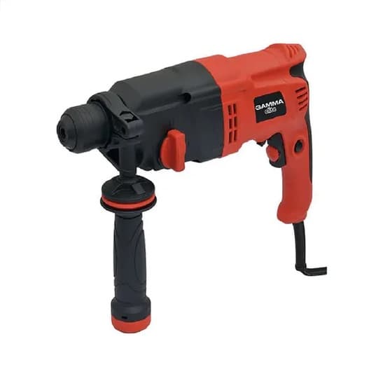 Martelete Rotativo Rompedor Furadeira 900w Profissional Gamma HG1921 - Acompanha Maleta, Brocas, Ponteira e Talhadeira -  Furadeira de Impacto