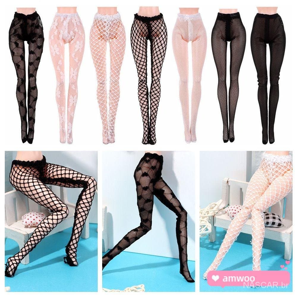 [DIY] 30 centímetros boneca mudando meias de seda brinquedo calças limpando roupa interior Bottomwear supermodel