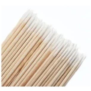 Kit Palitos C/ Algodão Limpeza Henna Micro Sobrancelha