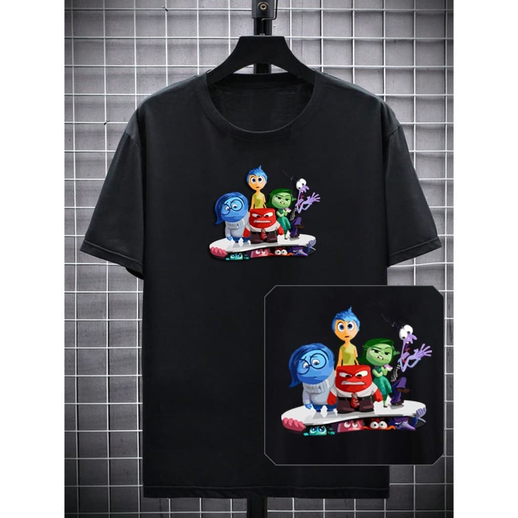 Camiseta Personalizada Divertidamente Tshirt Adulto e Infantil Alegria Nojinho Tristeza Filme Divertidamente 2