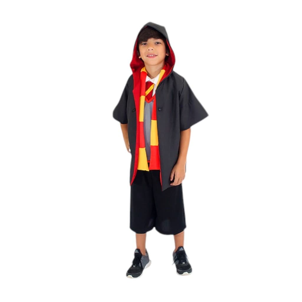 Fantasia infantil escola de bruxos - FANTASIA HARRY POTTER INFANTIL