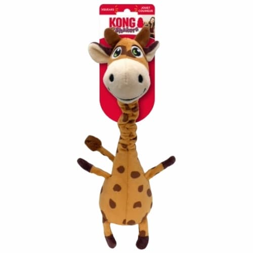 MORDEDOR KONG BRINQUEDO PET MORDEDOR KONG SHAKERS BOBZ GIRAFA MEDIA CÃES